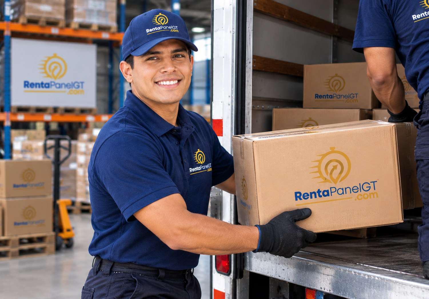 Personal de bodega de RentaPanelGT